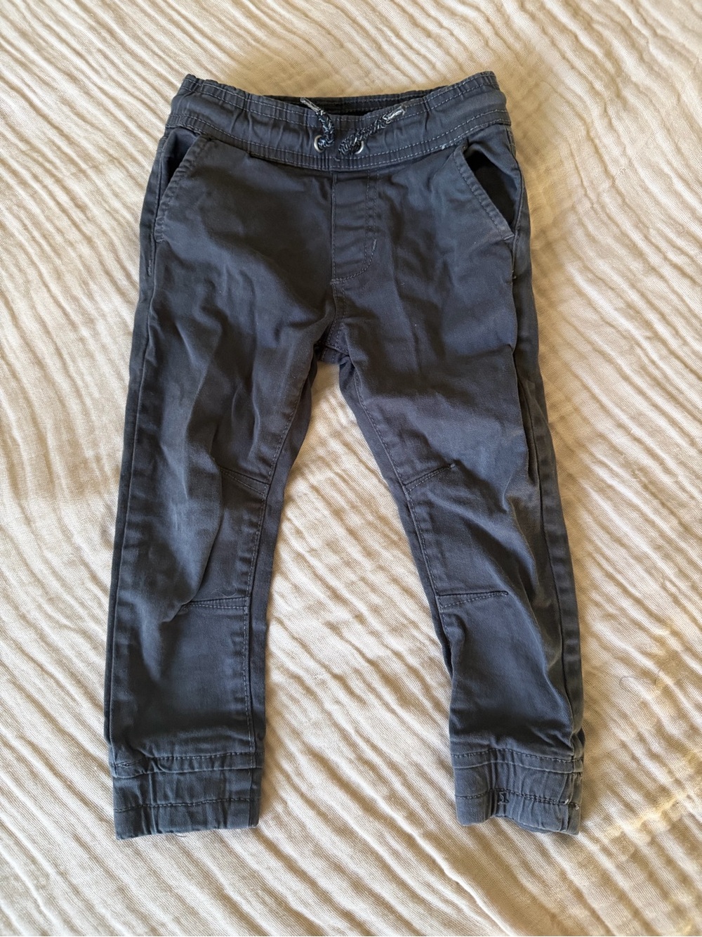 Joe's Jeans Kids Black Jogger Sweatpants with Drawstring 3T